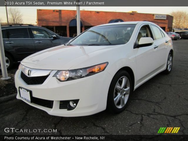 2010 Acura TSX Sedan in Premium White Pearl
