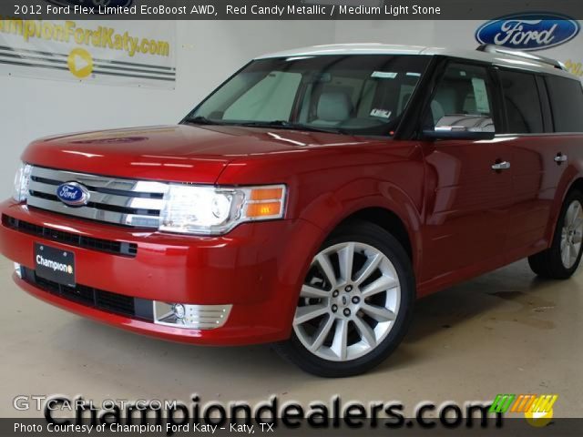2012 Ford Flex Limited EcoBoost AWD in Red Candy Metallic