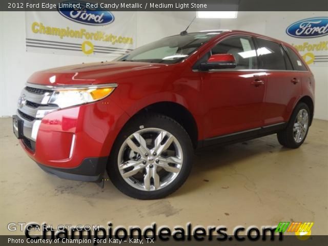 2012 Ford Edge Limited in Red Candy Metallic