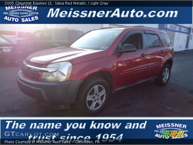 2005 Chevrolet Equinox LS in Salsa Red Metallic