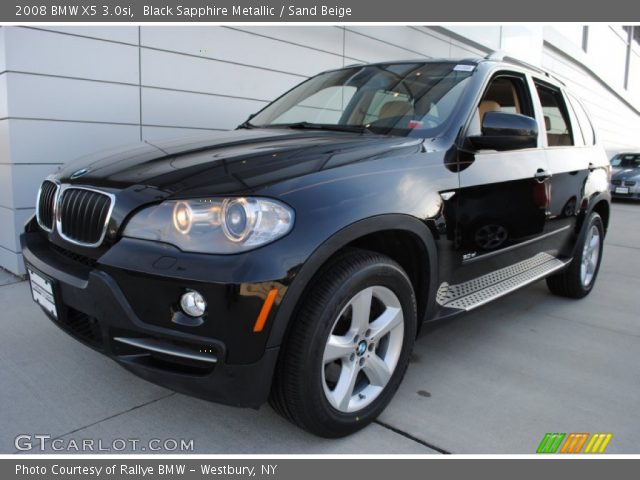 2008 BMW X5 3.0si in Black Sapphire Metallic