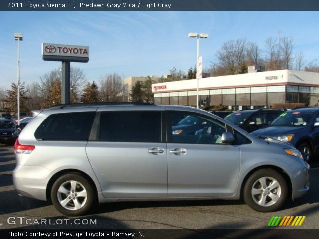 2011 Toyota Sienna LE in Predawn Gray Mica