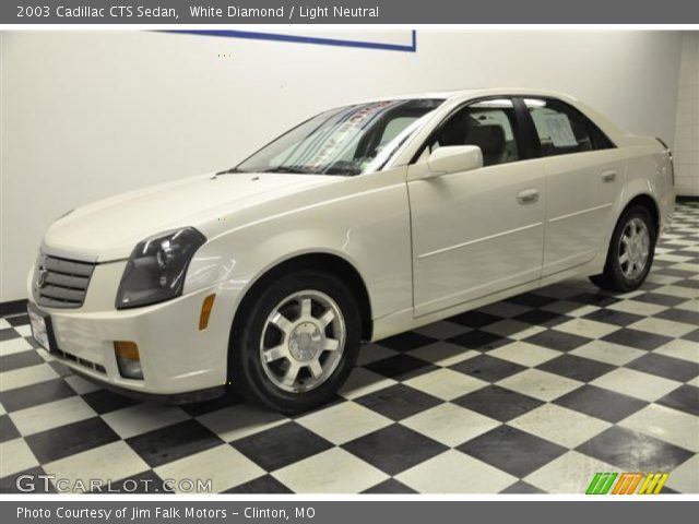 2003 Cadillac CTS Sedan in White Diamond