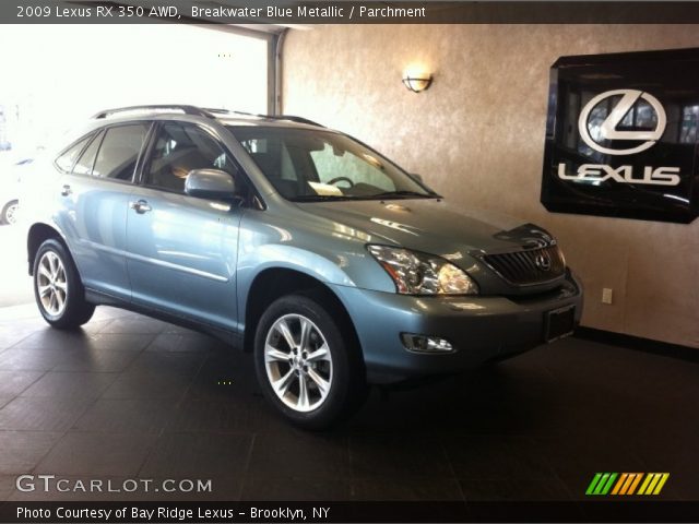 2009 Lexus RX 350 AWD in Breakwater Blue Metallic
