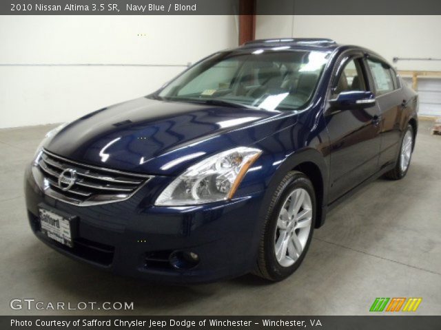 2010 Nissan Altima 3.5 SR in Navy Blue