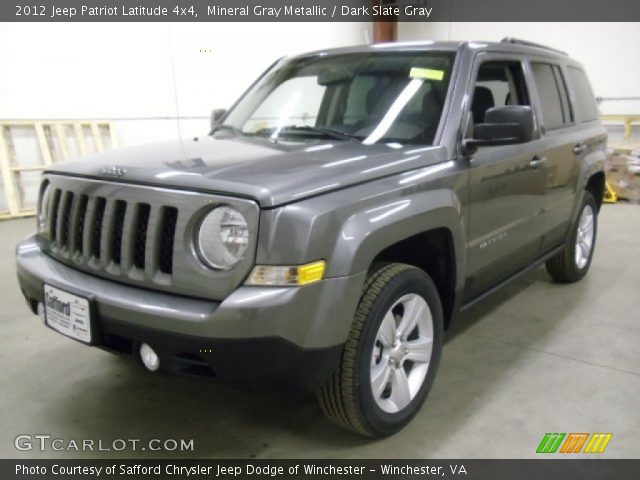 2012 Jeep Patriot Latitude 4x4 in Mineral Gray Metallic