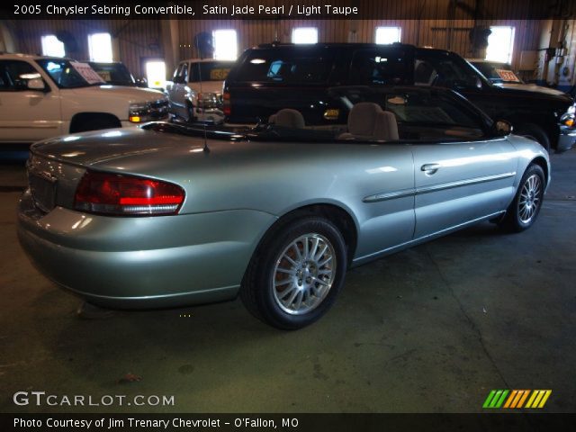 2005 Chrysler Sebring Convertible in Satin Jade Pearl