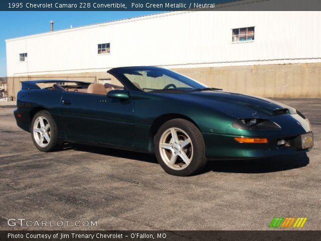 1995 Chevrolet Camaro Z28 Convertible in Polo Green Metallic