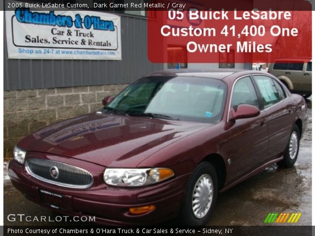 2005 Buick LeSabre Custom in Dark Garnet Red Metallic