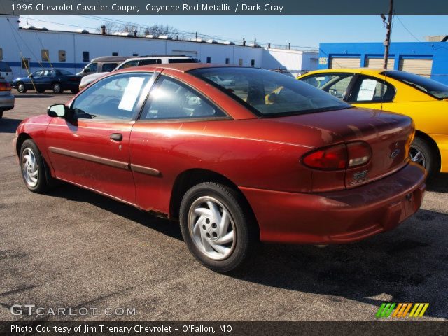 1996 Chevrolet Cavalier Coupe in Cayenne Red Metallic