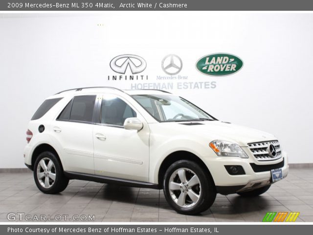 2009 Mercedes-Benz ML 350 4Matic in Arctic White