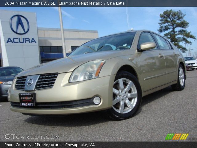 2004 Nissan Maxima 3.5 SL in Champagne Mist Metallic