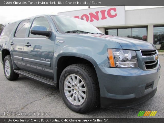 2009 Chevrolet Tahoe Hybrid 4x4 in Blue Granite Metallic