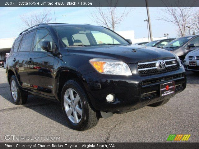 2007 Toyota RAV4 Limited 4WD in Black
