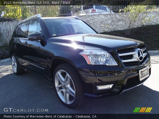 2012 Mercedes-Benz GLK 350 in Black