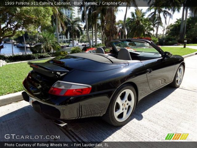 1999 Porsche 911 Carrera Cabriolet in Black Metallic