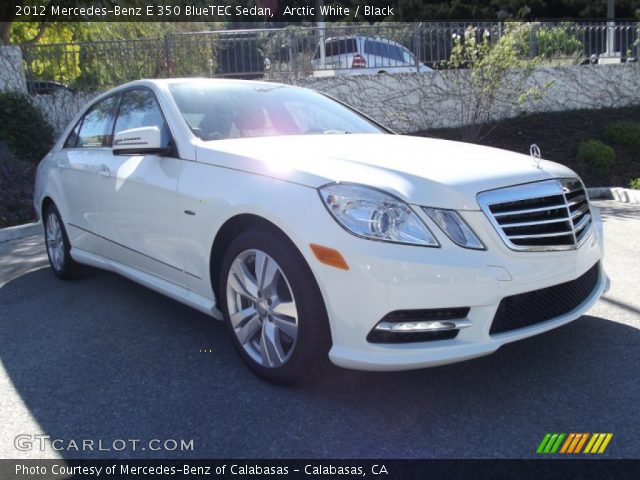 2012 Mercedes-Benz E 350 BlueTEC Sedan in Arctic White