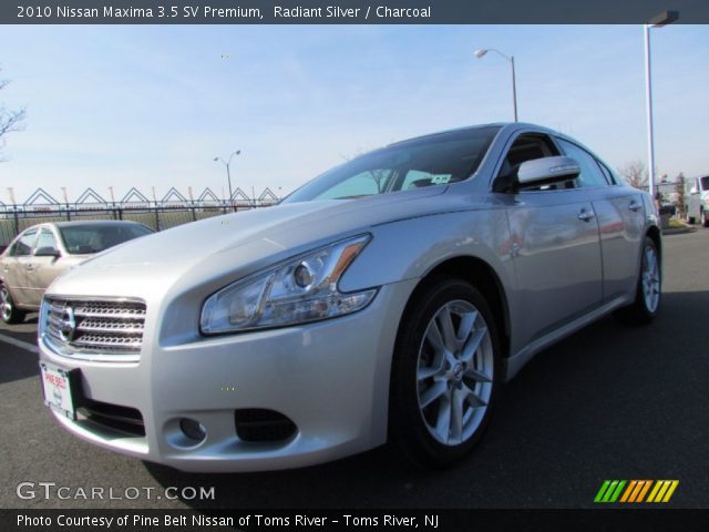 2010 Nissan Maxima 3.5 SV Premium in Radiant Silver