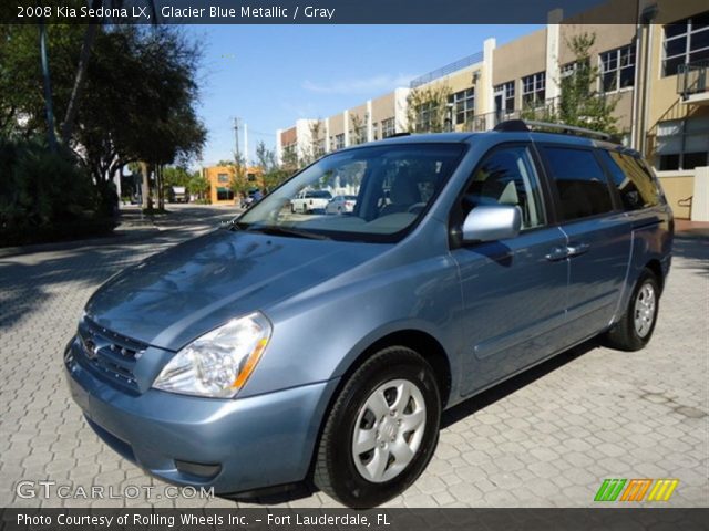 2008 Kia Sedona LX in Glacier Blue Metallic