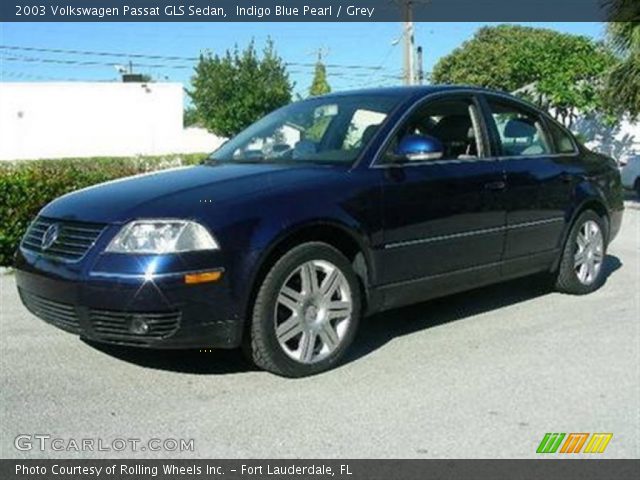 2003 Volkswagen Passat GLS Sedan in Indigo Blue Pearl