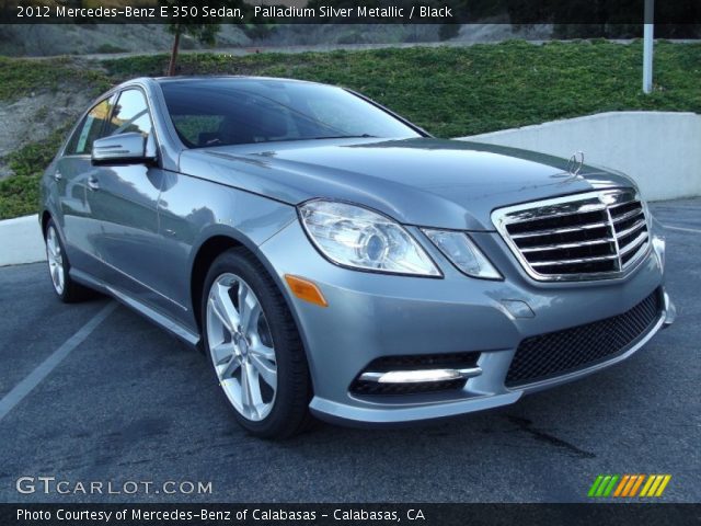 2012 Mercedes-Benz E 350 Sedan in Palladium Silver Metallic