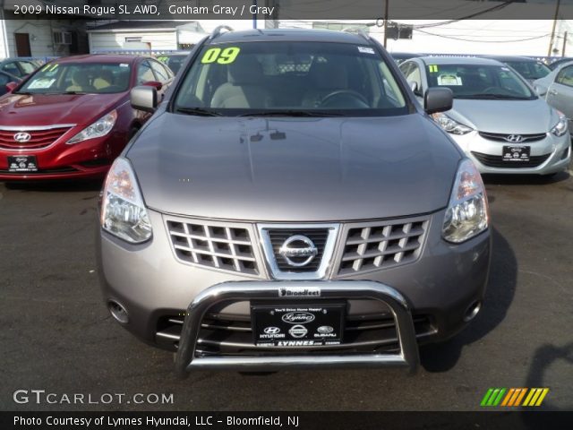 2009 Nissan Rogue SL AWD in Gotham Gray