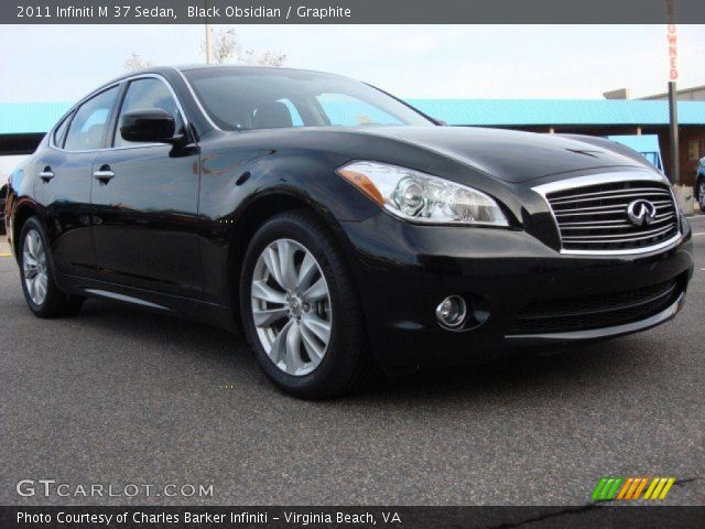 2011 Infiniti M 37 Sedan in Black Obsidian
