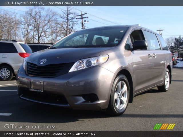 2011 Toyota Sienna V6 in Predawn Gray Mica