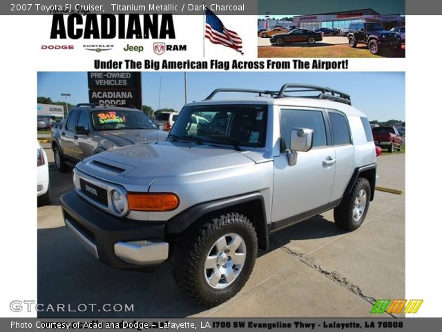 2007 Toyota FJ Cruiser  in Titanium Metallic