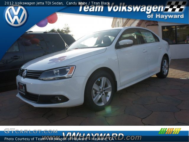 2012 Volkswagen Jetta TDI Sedan in Candy White