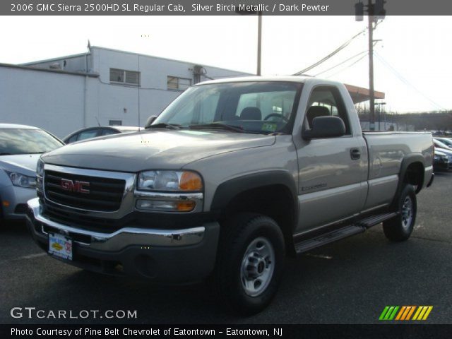 2006 GMC Sierra 2500HD SL Regular Cab in Silver Birch Metallic