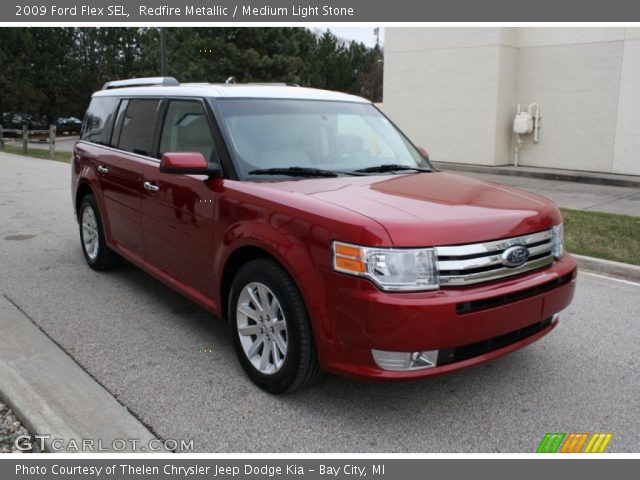 2009 Ford Flex SEL in Redfire Metallic