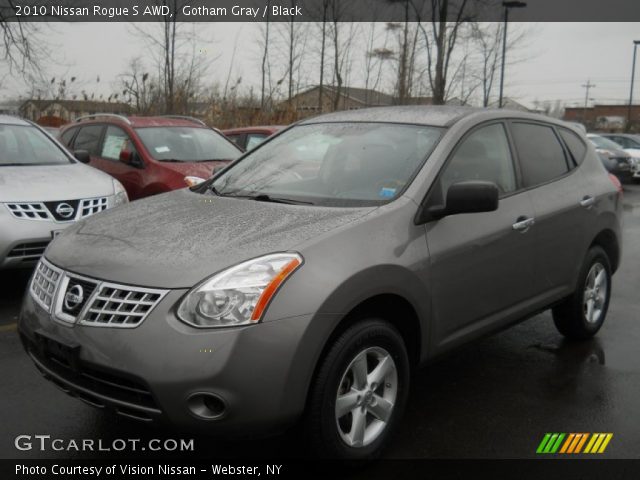 2010 Nissan Rogue S AWD in Gotham Gray