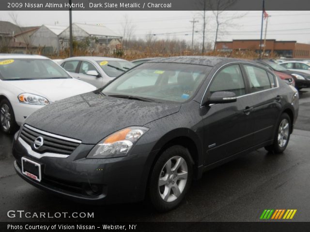 2009 Nissan Altima Hybrid in Dark Slate Metallic