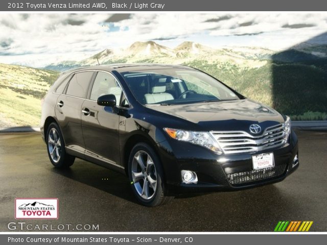 2012 Toyota Venza Limited AWD in Black