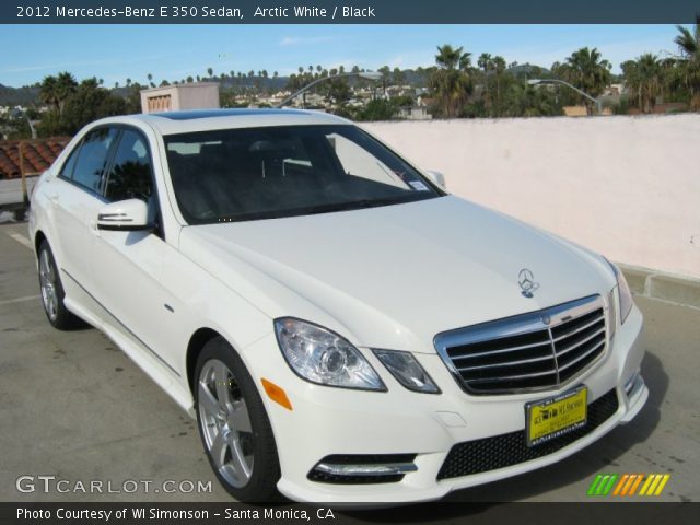 2012 Mercedes-Benz E 350 Sedan in Arctic White
