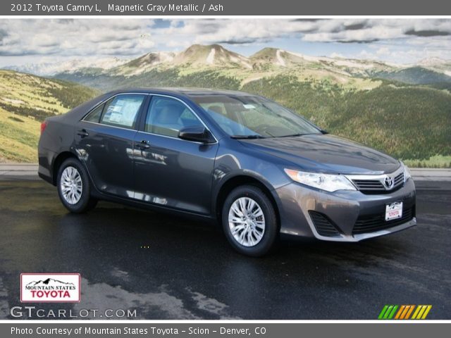 2012 Toyota Camry L in Magnetic Gray Metallic