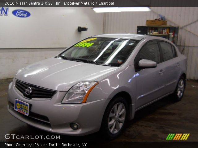 2010 Nissan Sentra 2.0 SL in Brilliant Silver Metallic