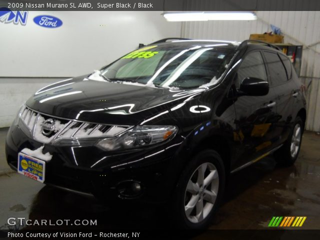 2009 Nissan Murano SL AWD in Super Black