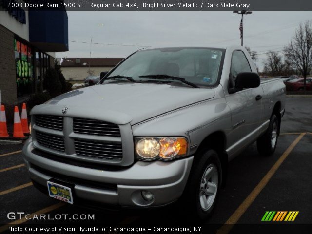 2003 Dodge Ram 1500 SLT Regular Cab 4x4 in Bright Silver Metallic