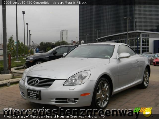 2008 Lexus SC 430 Convertible in Mercury Metallic