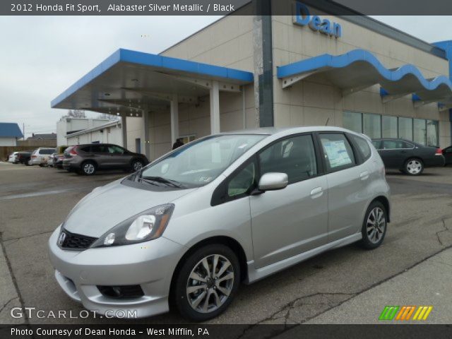 2012 Honda Fit Sport in Alabaster Silver Metallic