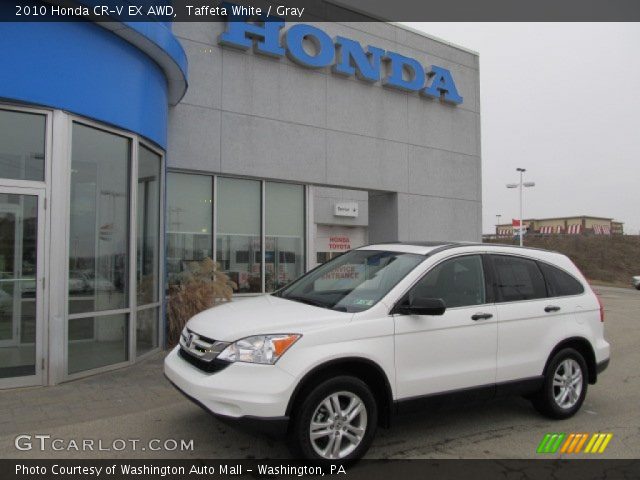 2010 Honda CR-V EX AWD in Taffeta White