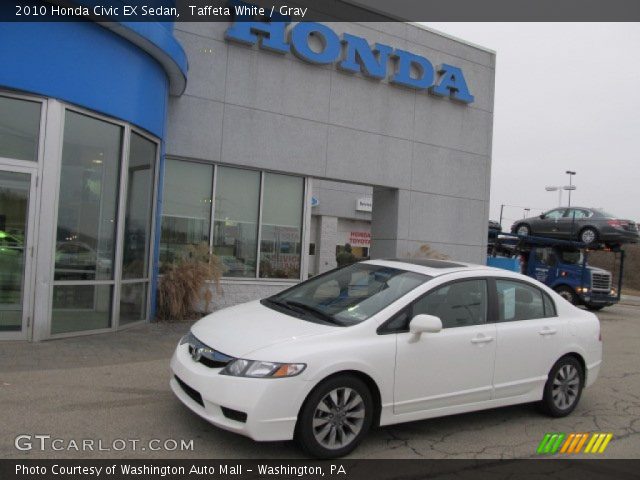 2010 Honda Civic EX Sedan in Taffeta White