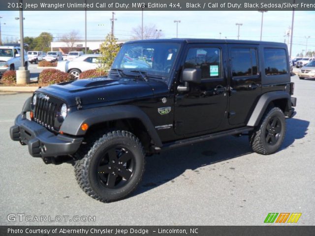 2012 Jeep Wrangler Unlimited Call of Duty: MW3 Edition 4x4 in Black