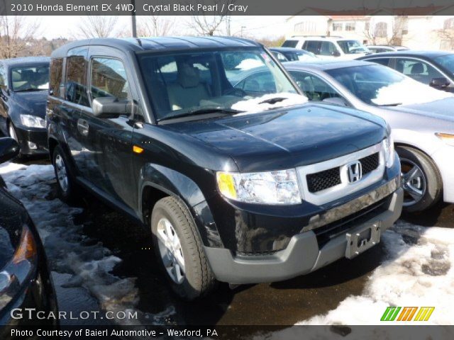 2010 Honda Element EX 4WD in Crystal Black Pearl