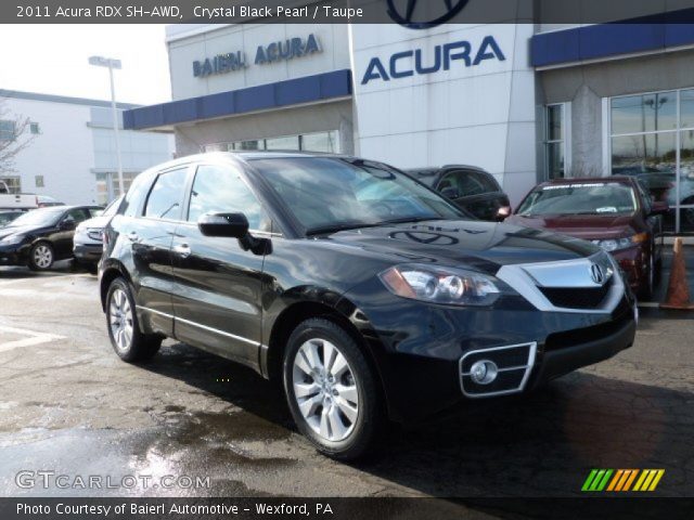 2011 Acura RDX SH-AWD in Crystal Black Pearl
