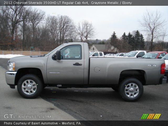 2012 Chevrolet Silverado 3500HD LT Regular Cab 4x4 in Graystone Metallic