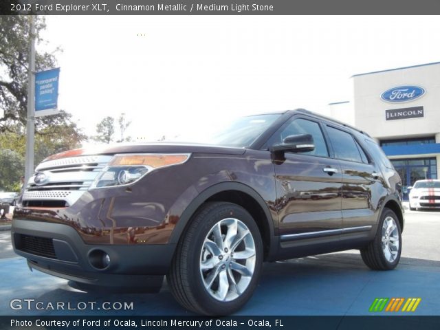 2012 Ford Explorer XLT in Cinnamon Metallic