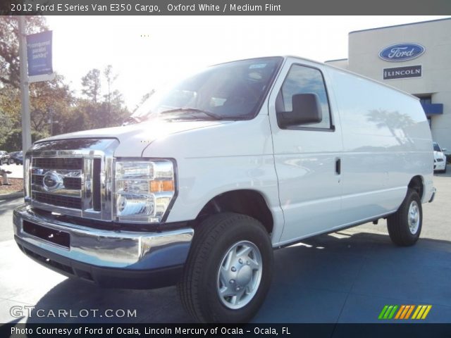 2012 Ford E Series Van E350 Cargo in Oxford White